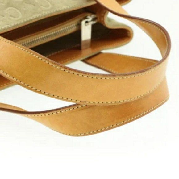 Authentic Celine Suede mini handbag - Picture 3 of 10